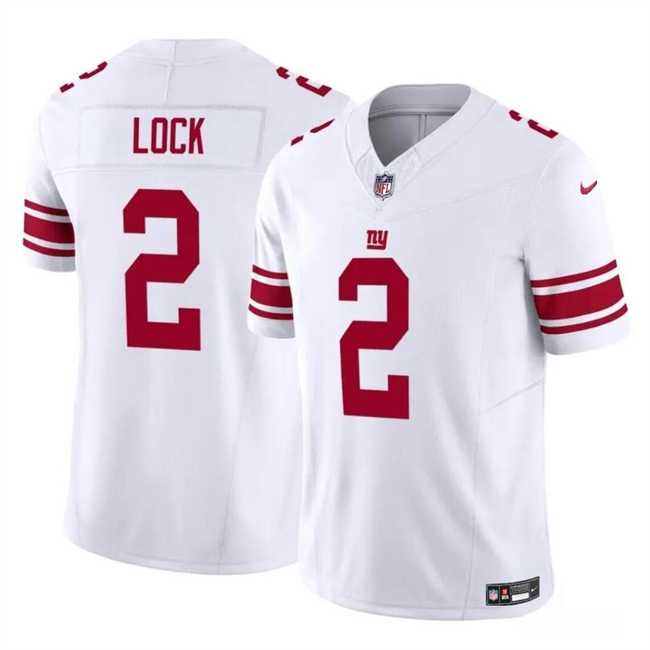 Men & Women & Youth New York Giants #2 Drew Lock White 2023 F.U.S.E. Vapor Untouchable Limited Football Stitched Jersey,We sell and wholesale Men & Women & Youth New York Giants #2 Drew Lock White 2023 F.U.S.E. Vapor Untouchable Limited Football Stitched Jersey on line form chian!